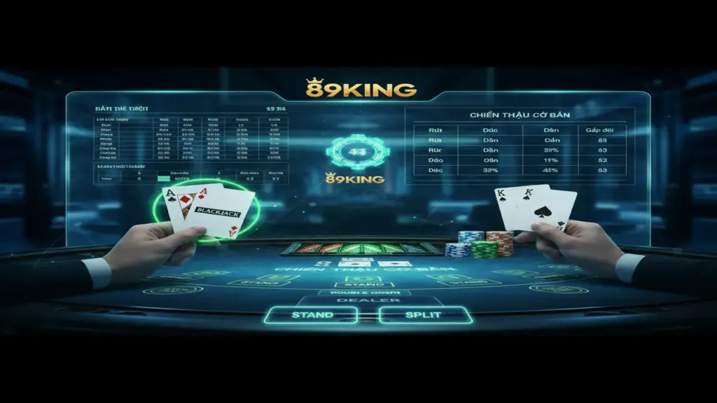 Cách chơi Xì Dách luôn thắng 89king