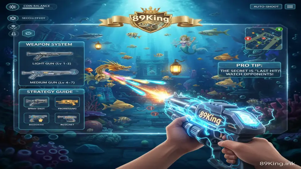 Cách dùng súng bắn cá tối ưu 89king