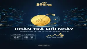 Cách Nhận Hoàn Trả Mỗi Ngày Tại 89king - Tối Ưu Hóa Vốn Cược