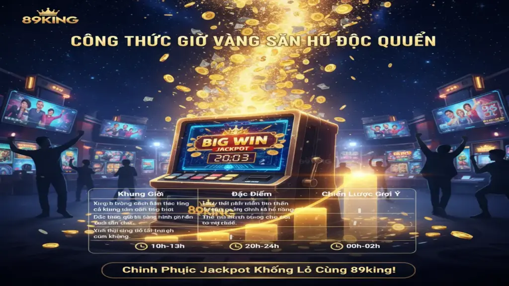 Công thức tính giờ nổ hũ 89king