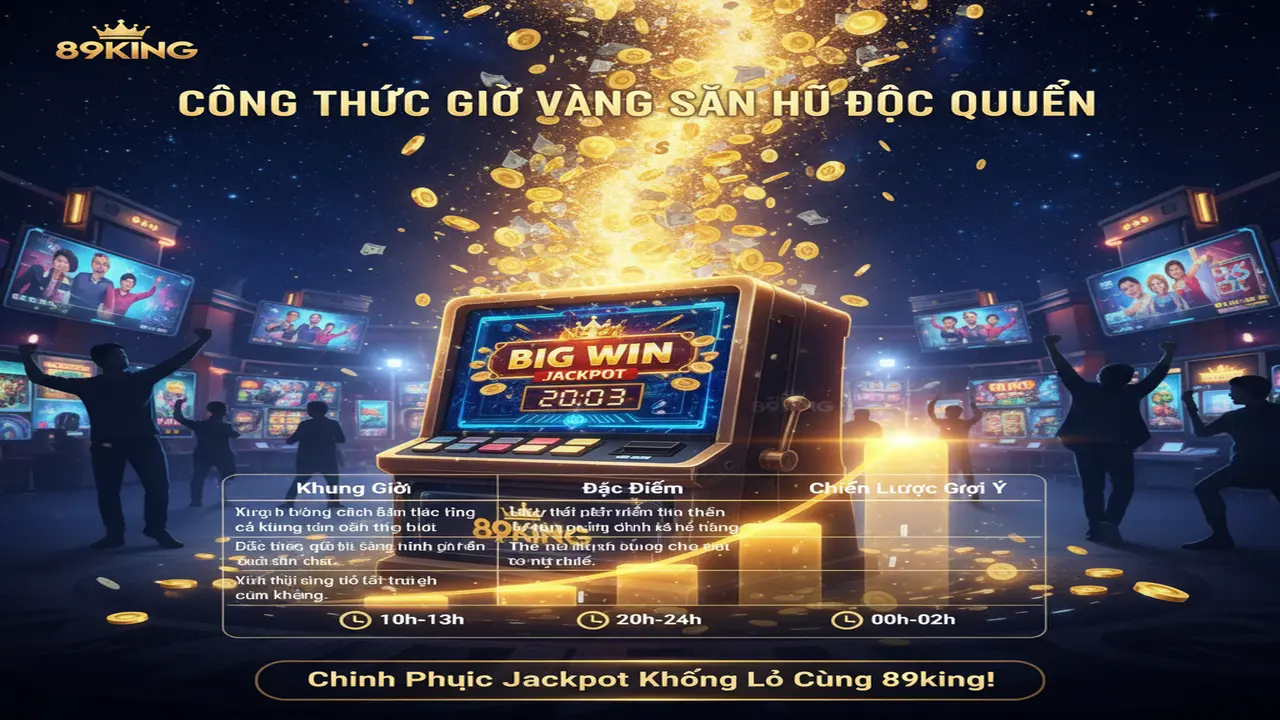 Công thức tính giờ nổ hũ 89king
