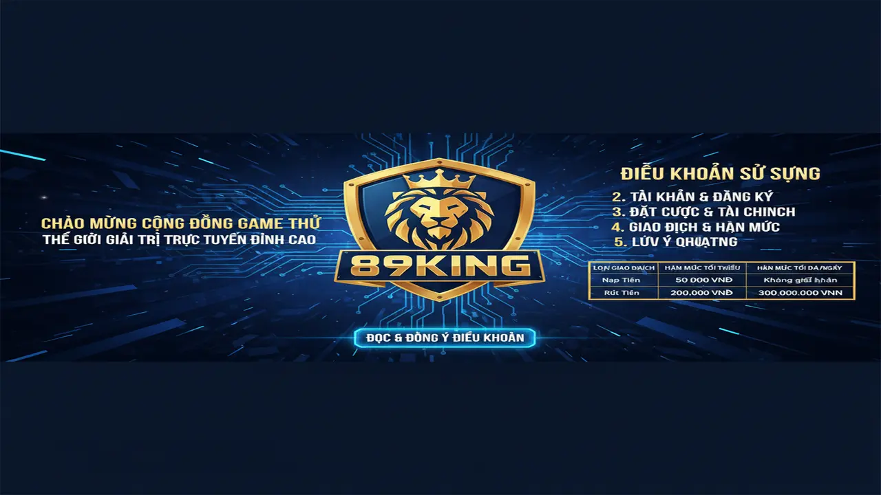 Điều Khoản Sử Dụng 89king