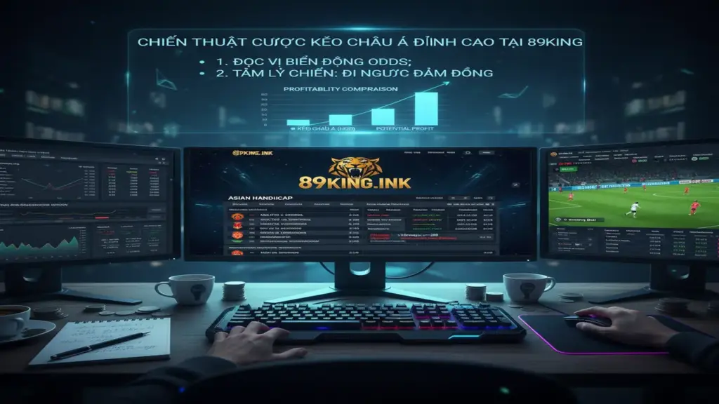 Kinh nghiệm cược kèo châu Á 89king