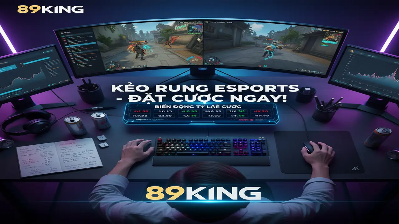 Phân tích kèo rung Esports 89king
