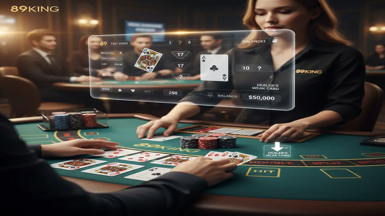 Cách tính bài Blackjack Live 89king