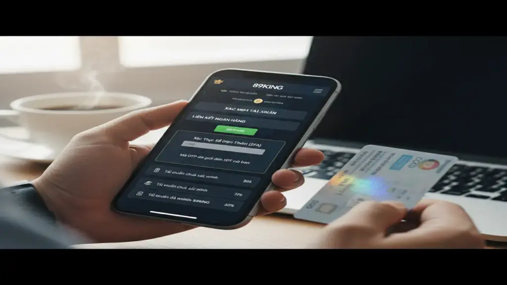 Xác minh tài khoản 89king